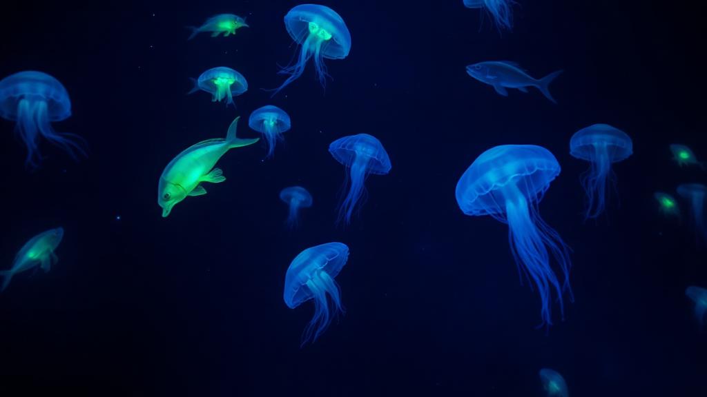 Bioluminesensi di laut dalam